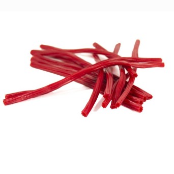 REGALIZ ROJO TORCIDAS  250G