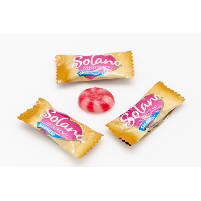 CARAMELO SOLANO FRESA/NATA 100G