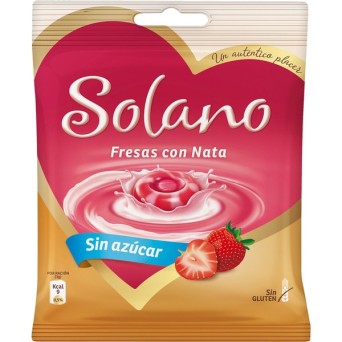 CARAMELO SOLANO FRESA/NATA 100G