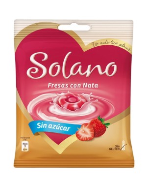 CARAMELO SOLANO FRESA/NATA 100G