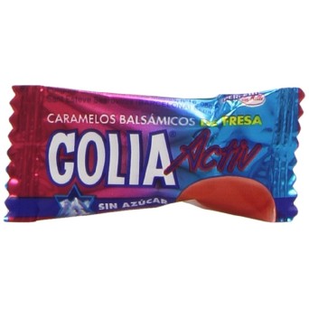 CARAMELO GOLIA FRESA SIN AZUCAR 100G