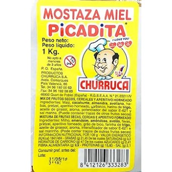 PICADITA miel MOSTAZA 155G