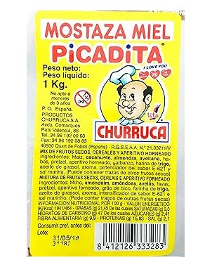 PICADITA miel MOSTAZA 155G