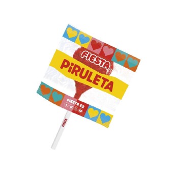 PACKS DE PIRULETAS CORAZON DE CEREZA FIESTA 15 U