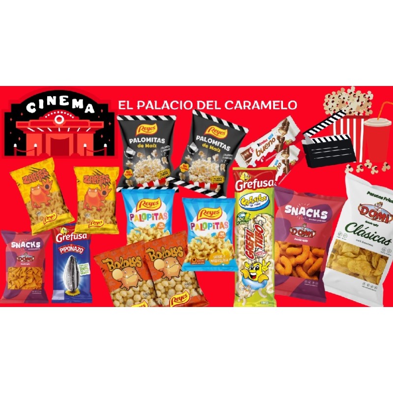 COMBO CINE PEQUEÑO (ENVÍO GRATIS)