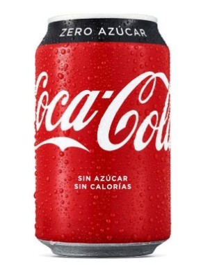 COCA COLA ZERO LATA