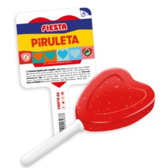 PIRULETA COGELABLE FIESTA SABOR CEREZA