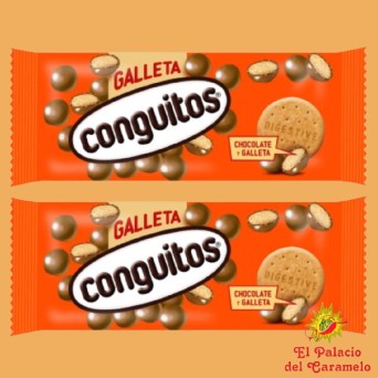 Lote 4 Conguitos con galleta