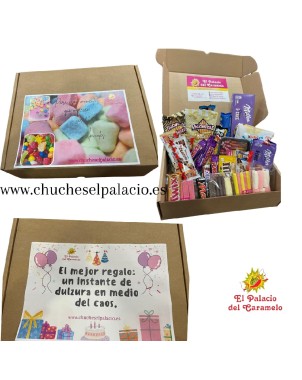 Caja Dulce con mensaje