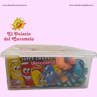 JAKE SUPER CHURROS ARCOIRIS PICA 80 UNI.