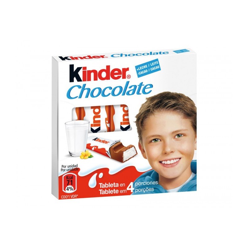 Barritas Kinder Chocolate T4