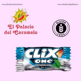 CHICLE CLIX HIERBABUENA CAJ. 200 UNI.