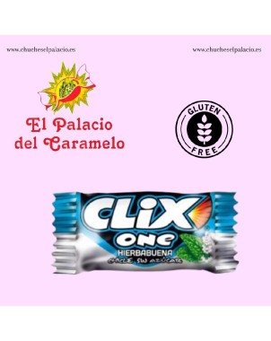 CHICLE CLIX HIERBABUENA CAJ. 200 UNI.