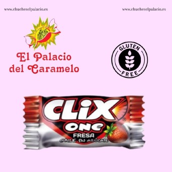 CHICLE CLIX FRESA CAJ. 200 UNI.