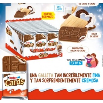 Galletas Kinder Cards