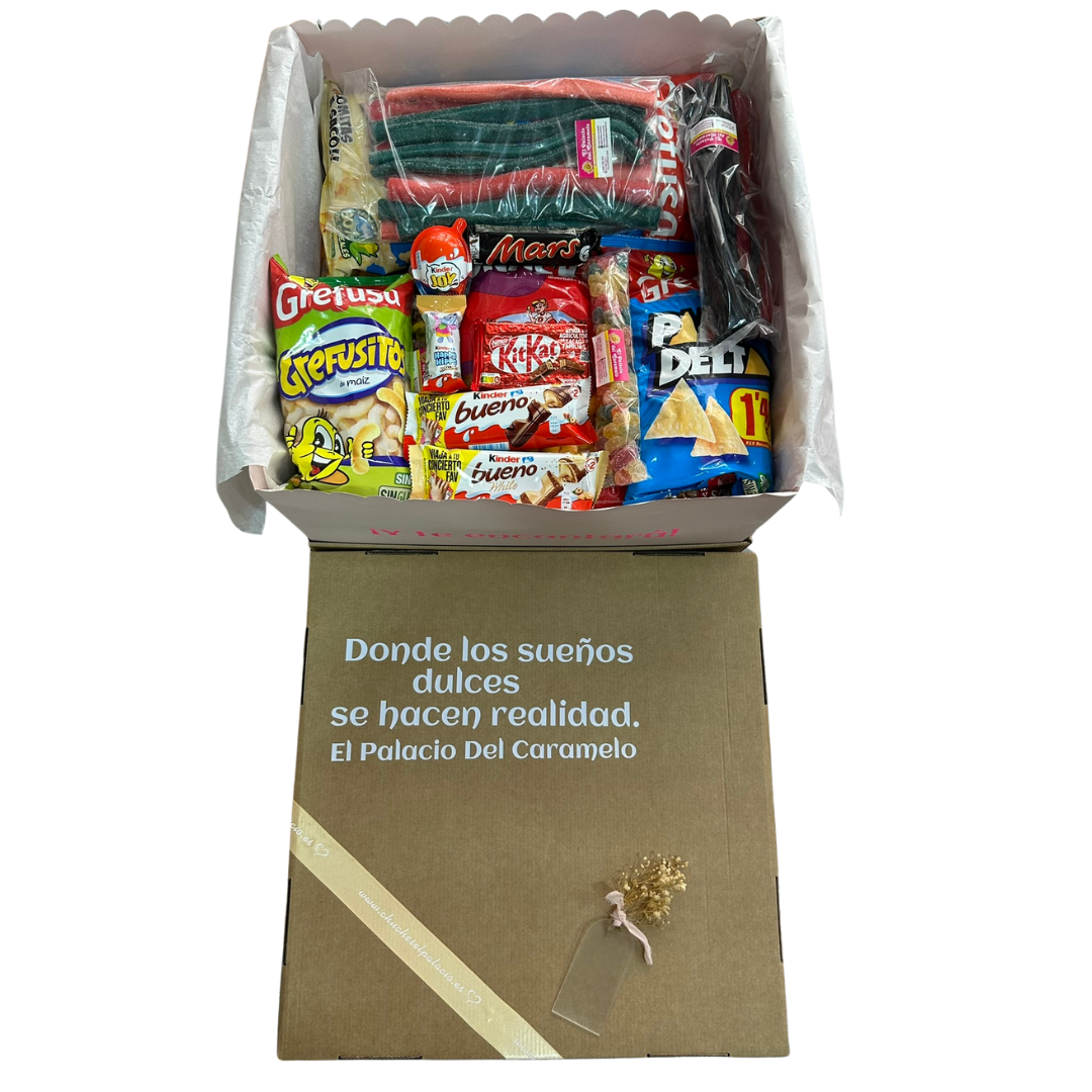 🎁 LA CAJA DEL WOW – Caja Gigante de Dulces, Snacks y Chocolates