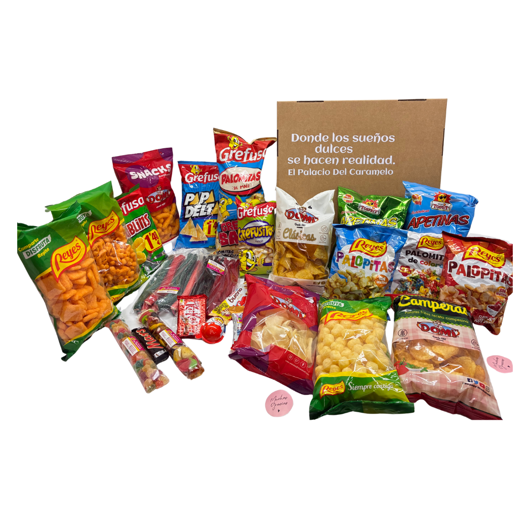 🎁 LA CAJA DEL WOW – Caja Gigante de Dulces, Snacks y Chocolates