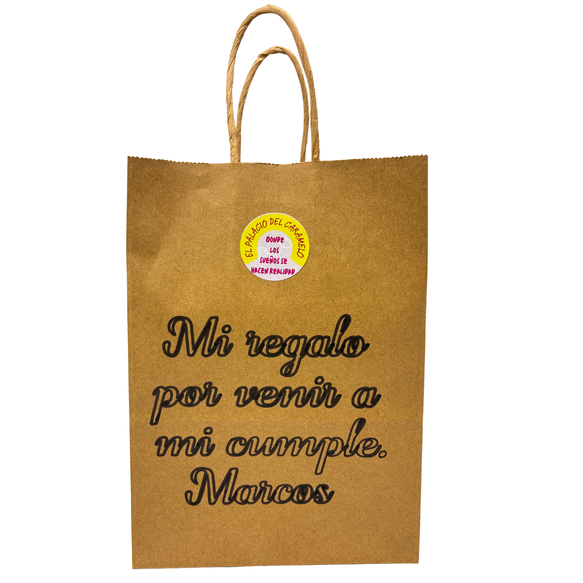 🍭 Bolsa de Chuches Personalizada para Cumpleaños, Bautizos y Bodas