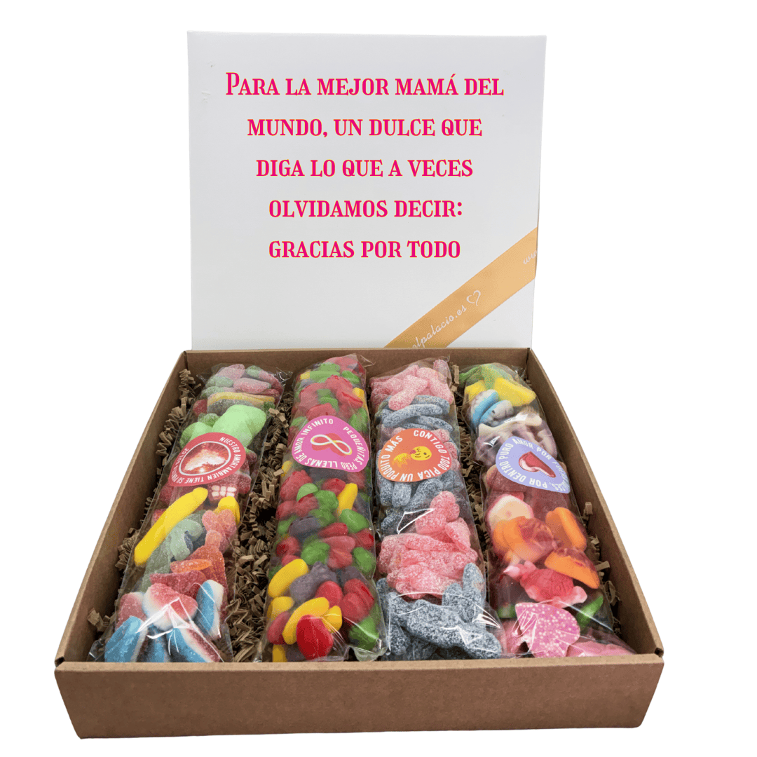 🎁 Caja Dulce Personalizada con Gominolas | Un Detalle Especial