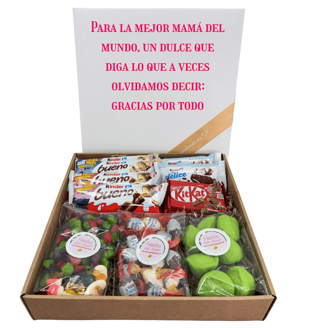 🎁 Personalized Gift Box with Chocolates and Gummy Candies
