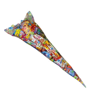 🎁 Cono Gigante de Chuches 150 cm – Regalo de Chocolates y Snacks